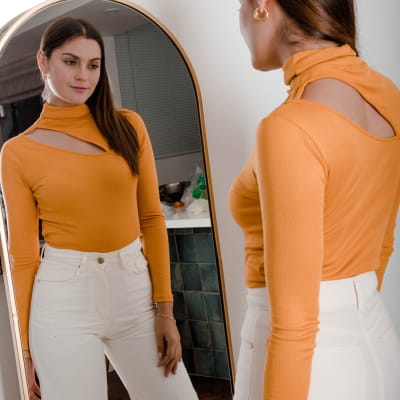 Polo Antonia mostaza Polo Antonia mostaza