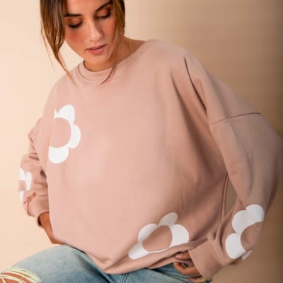 Polera Cami oversize rosa Polera Cami oversize rosa