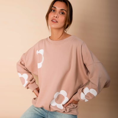 Polera Cami oversize rosa Polera Cami oversize rosa