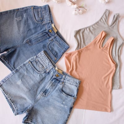 Mom Short Jean celeste Mom Short Jean celeste