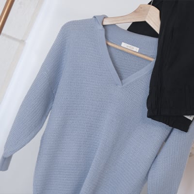 Sweater Domenica celeste Sweater Domenica celeste
