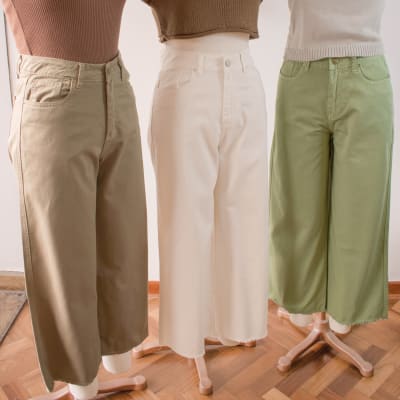 Pantalon Gaia caki Pantalon Gaia caki