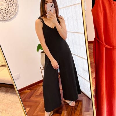 Enterizo Camille negro Enterizo Camille negro