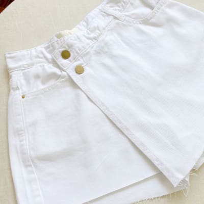 Falda Short Tokio blanco Falda Short Tokio blanco