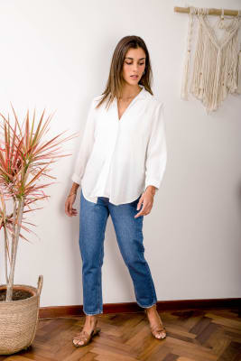 Blusa Paz hueso Blusa Paz hueso