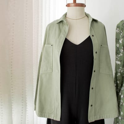 Casaca Nevada oversize verde Casaca Nevada oversize verde