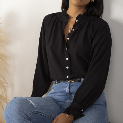 Blusa Elena negro Blusa Elena negro
