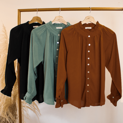 Blusa Elena verde Blusa Elena verde