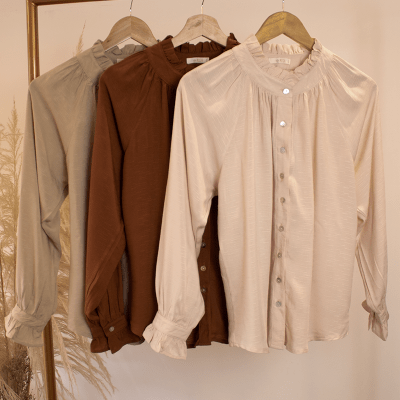 Blusa Elena sand Blusa Elena sand