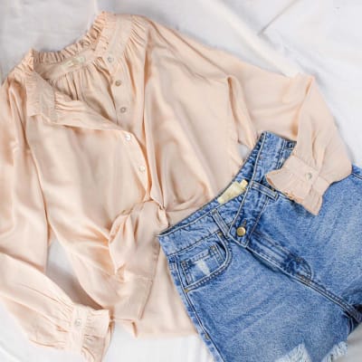 Blusa Elena sand Blusa Elena sand
