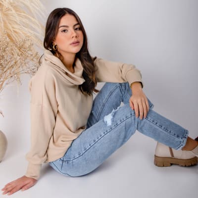 Sweater French castaño Sweater French castaño