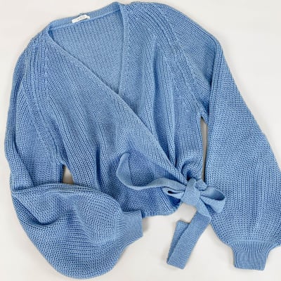 Cardigan Raquel celeste Cardigan Raquel celeste