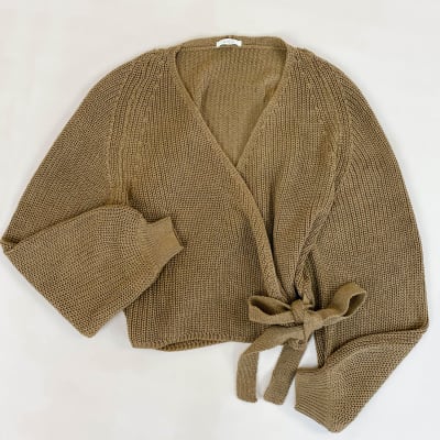 Cardigan Raquel marron Cardigan Raquel marron