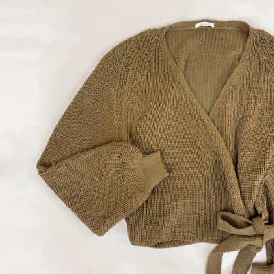 Cardigan Raquel marron Cardigan Raquel marron