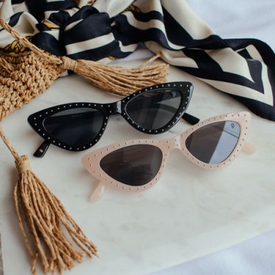Lentes piedras negro Lentes piedras negro