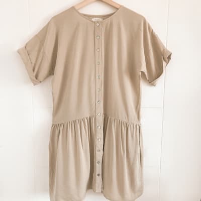 Vestido Varena beige Vestido Varena beige