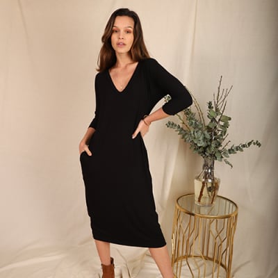 Vestido Renata negro Vestido Renata negro
