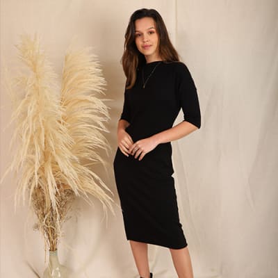 Vestido Giulia negro Vestido Giulia negro