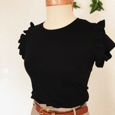 Polo Zoe negro Polo Zoe negro