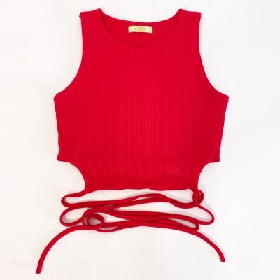 Top Oriana rojo Top Oriana rojo