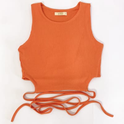 Top Oriana naranja Top Oriana naranja