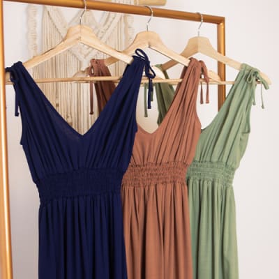 Vestido Santorini azul Vestido Santorini azul