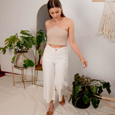 Pantalon Gaia hueso Pantalon Gaia hueso