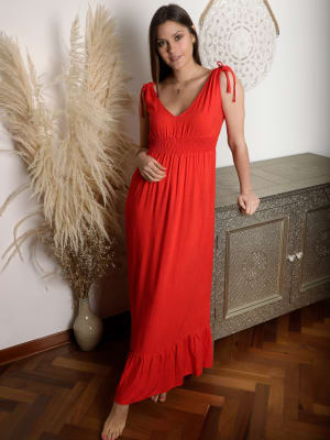 Vestido Santorini rojo Vestido Santorini rojo