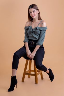 Blusa Rachel verde Blusa Rachel verde