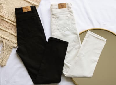Jeans Rise Recto - Negro Jeans Rise Recto - Negro