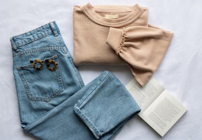 Girlfriend Jeans maiz Girlfriend Jeans maiz