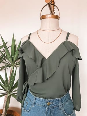 Blusa Rachel verde Blusa Rachel verde