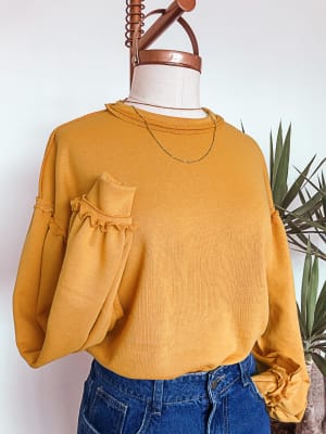Sweater Roma miel Sweater Roma miel