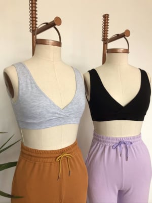 Top Cotton melange Top Cotton melange