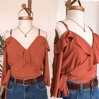 Blusa Rachel ladrillo Blusa Rachel ladrillo