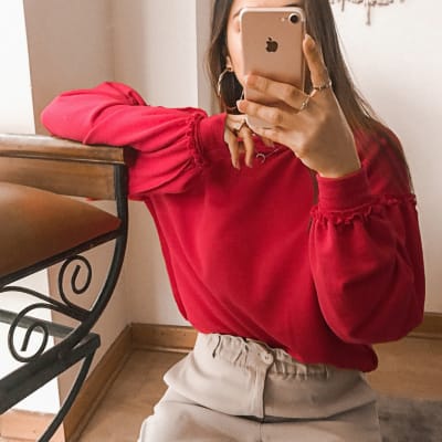 Sweater Roma rojo Sweater Roma rojo