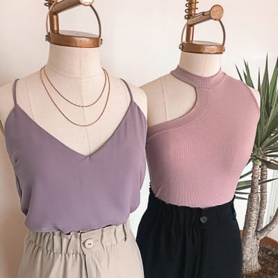 Blusa Cata lila claro Blusa Cata lila claro