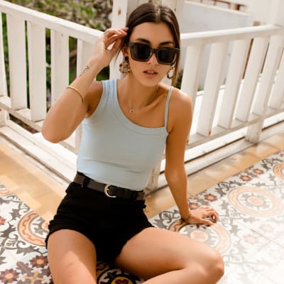 Top Alessia verde Top Alessia verde