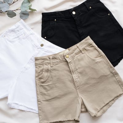 Short Jean negro Short Jean negro