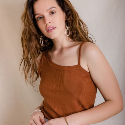 Top Alessia caramelo Top Alessia caramelo