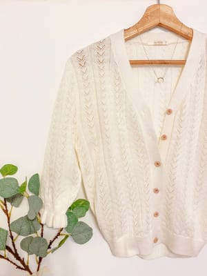 Cardigan Julieta perla Cardigan Julieta perla
