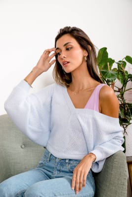 Sweater Gala celeste bebe Sweater Gala celeste bebe