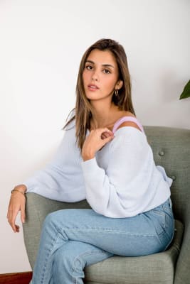 Sweater Gala celeste bebe Sweater Gala celeste bebe