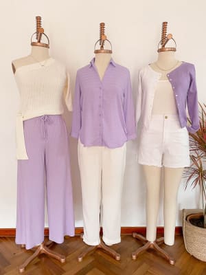 Blusa Paz lila Blusa Paz lila
