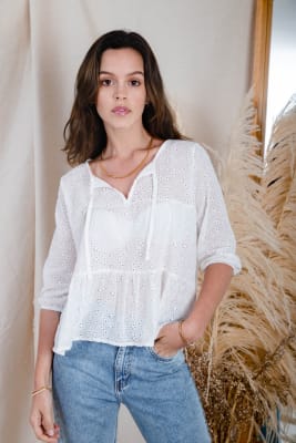 Blusa Amanda blanco Blusa Amanda blanco