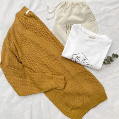Cardigan Nessa camello Cardigan Nessa camello