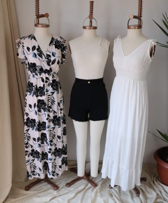 Vestido Venecia flores crema Vestido Venecia flores crema