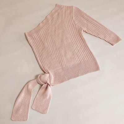 Polo tejido Alma rosado Polo tejido Alma rosado