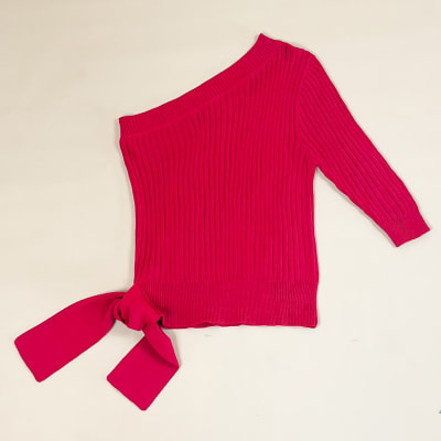 Polo tejido Alma rojo Polo tejido Alma rojo