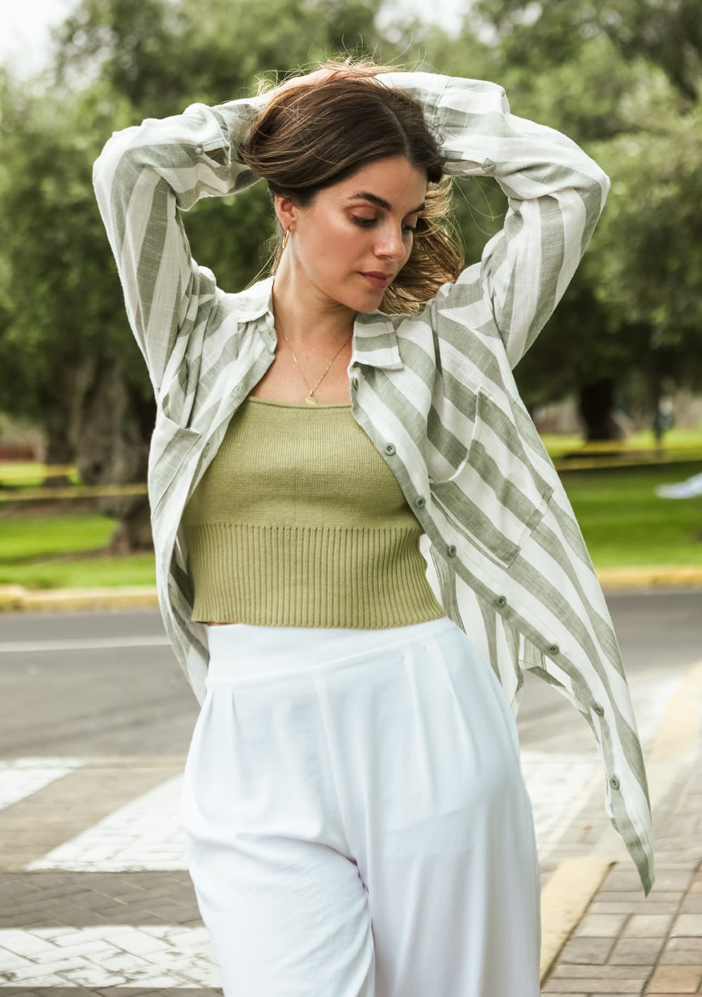 Cómo Combinar Outfit Blusa Color Melon Cómo Combinar Outfit Blusa